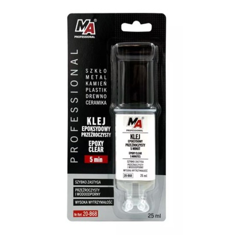 MA PROFESSIONAL MA PROFESSIONAL κόλλα 2 στοιχείων 20-B68, 25ml, διάφανη