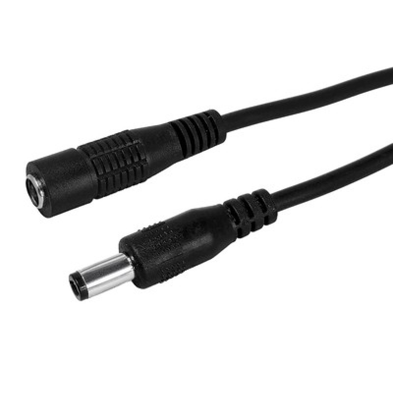 Powertech POWERTECH καλώδιο προέκτασης τροφοδοσίας CAB-H196, 5.5x2.1mm, 1.5m, μαύρο