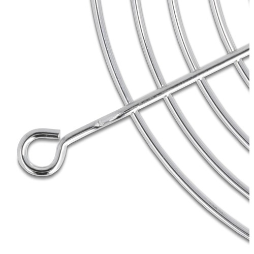 DELOCK DELOCK σχάρα για 92mm ανεμιστήρα 67307, μεταλλική, ασημί