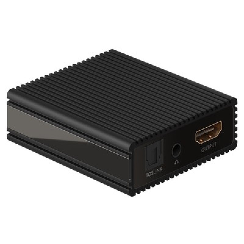 GOOBAY GOOBAY HDMI audio extractor 79138, 4K/30Hz, μαύρο