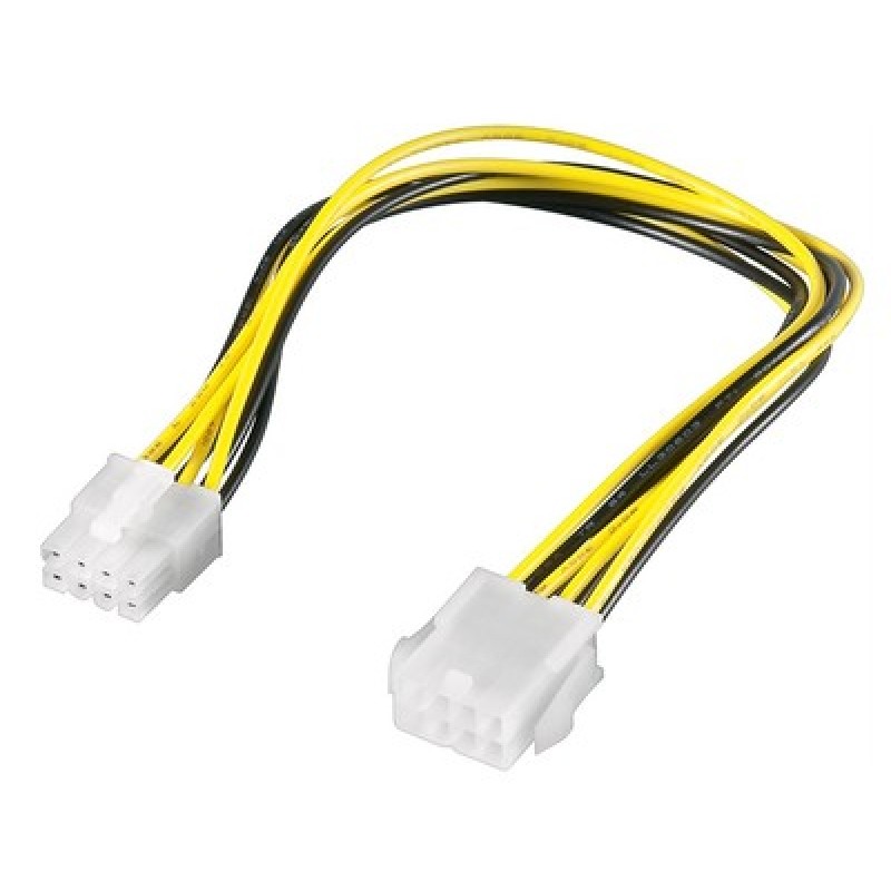 GOOBAY GOOBAY καλώδιο προέκτασης 8pin EPS 51361, 0.28m