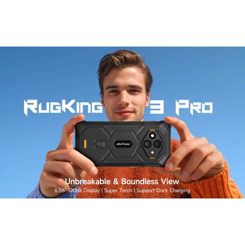 ULEFONE ULEFONE smartphone RugKing 3 Pro, 6.56
