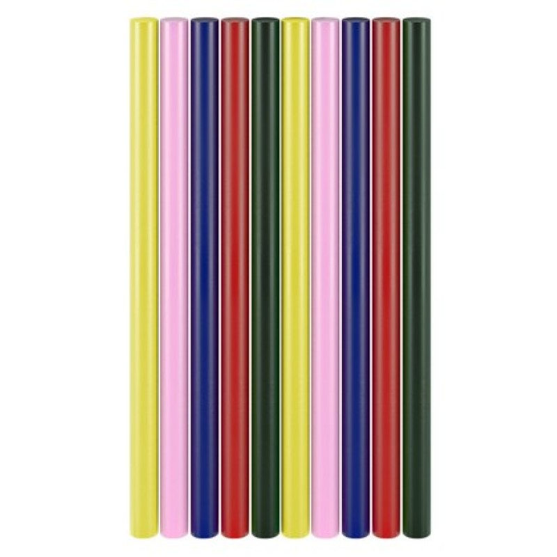 GOOBAY GOOBAY ράβδοι σιλικόνης 77856, Φ11mm x 200mm, διάφορα χρώματα, 10τμχ