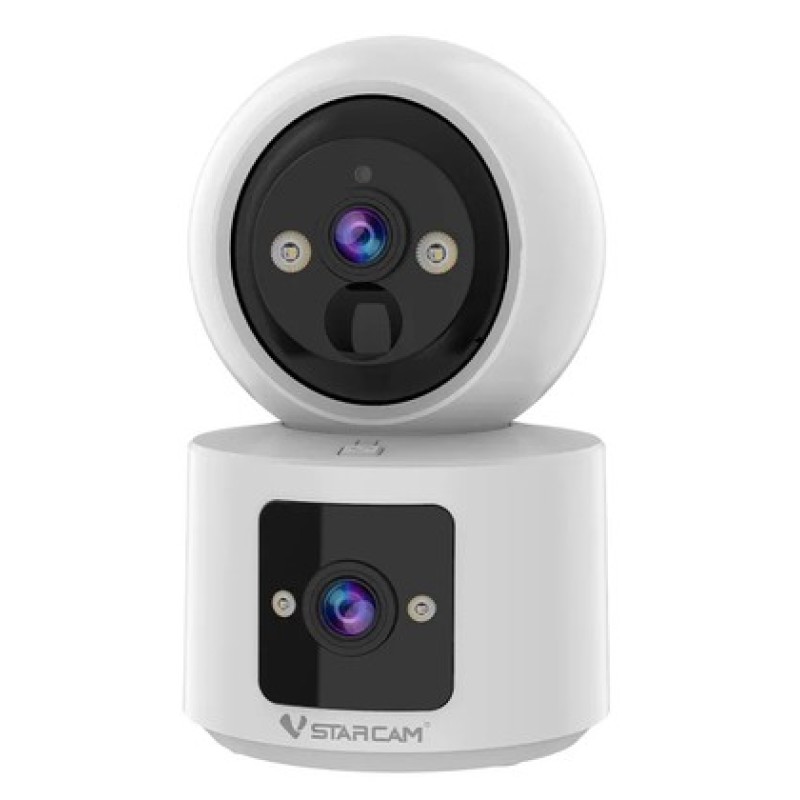 VSTARCAM VSTARCAM smart κάμερα CB90DR, 2MP, dual lens, WiFi, PTZ, SD, 5200mAh backup battery