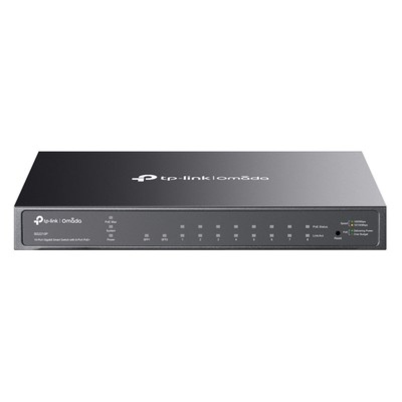 TP-Link TP-LINK smart PoE+ switch SG2210P, 10-Port Gigabit, V 5.20