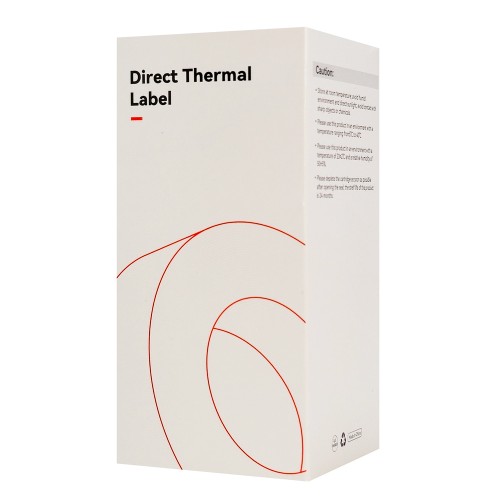 NIIMBOT NIIMBOT ρολό θερμικών αυτοκόλλητων ετικετών T100X100-75-WH, 100x100mm, 75 ετικέτες, λευκό