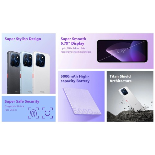 Meizu MEIZU smartphone Mblu 22, 6.79