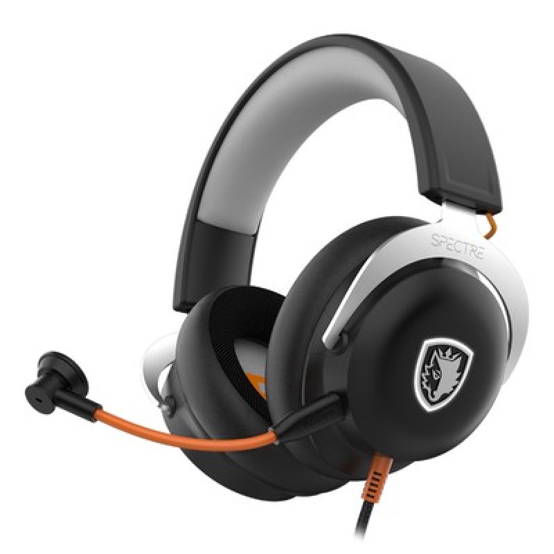 SADES SADES gaming headset Spectre, USB σύνδεση, 50mm, V7.1 surround, multi-platform, μαύρο