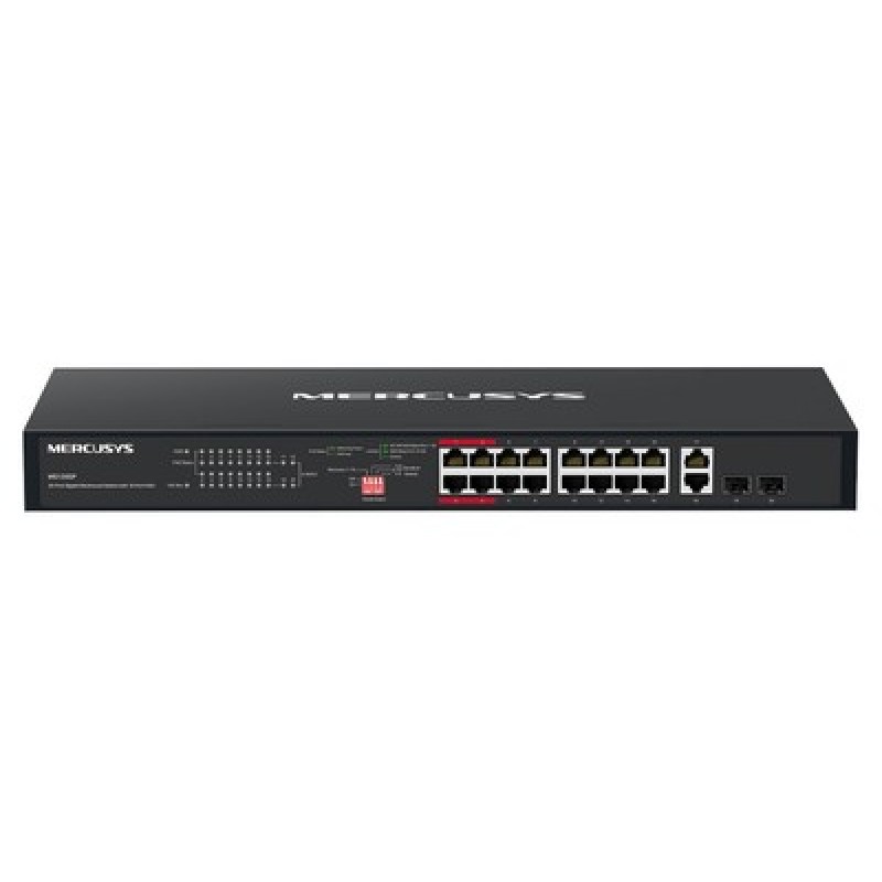 MERCUSYS MERCUSYS rackmount switch MS120GP, 20x Gigabit θύρες, PoE+, V1.0
