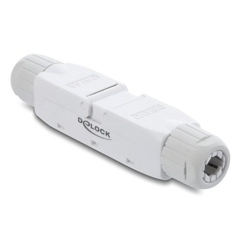 DELOCK DELOCK σύνδεσμος LSA 91126, CAT 6A unshielded, tool-free, λευκός