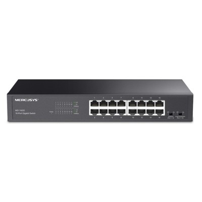 MERCUSYS MERCUSYS desktop/rackmount switch MS116GS, 16x Gigabit θύρες, V1.0