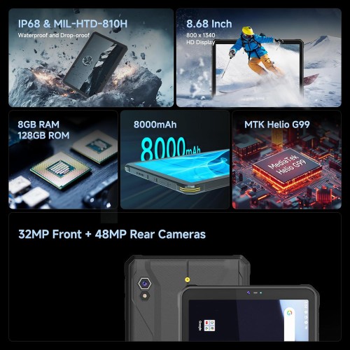 ONERugged ONERUGGED tablet T1, 8.68