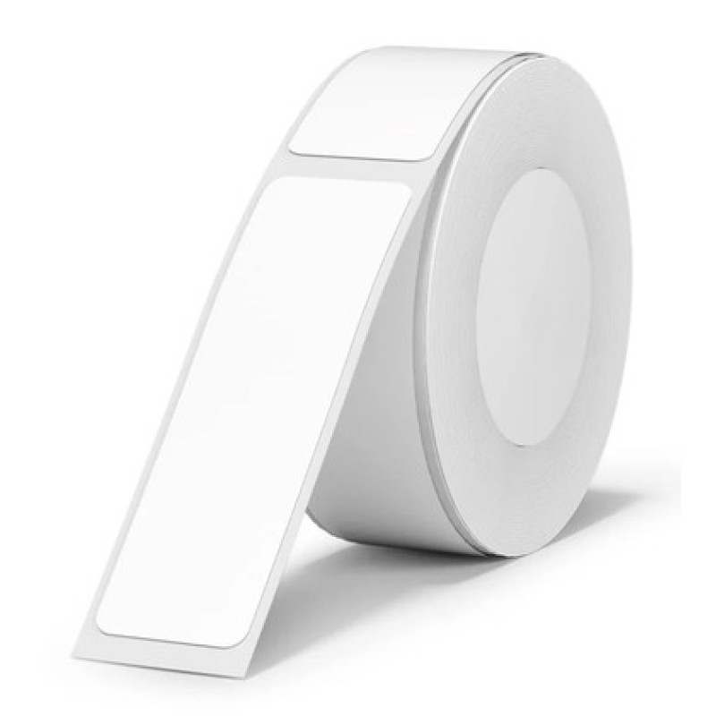 NIIMBOT NIIMBOT ρολό θερμικών αυτοκόλλητων ετικετών T12X40-155-WH, 12x40mm, 155 ετικέτες, λευκό