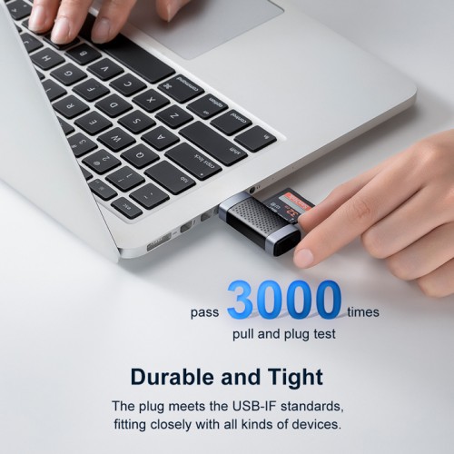 ORICO ORICO card reader CS2D-A3 για SD & Micro SD, USB 3.0, μαύρο