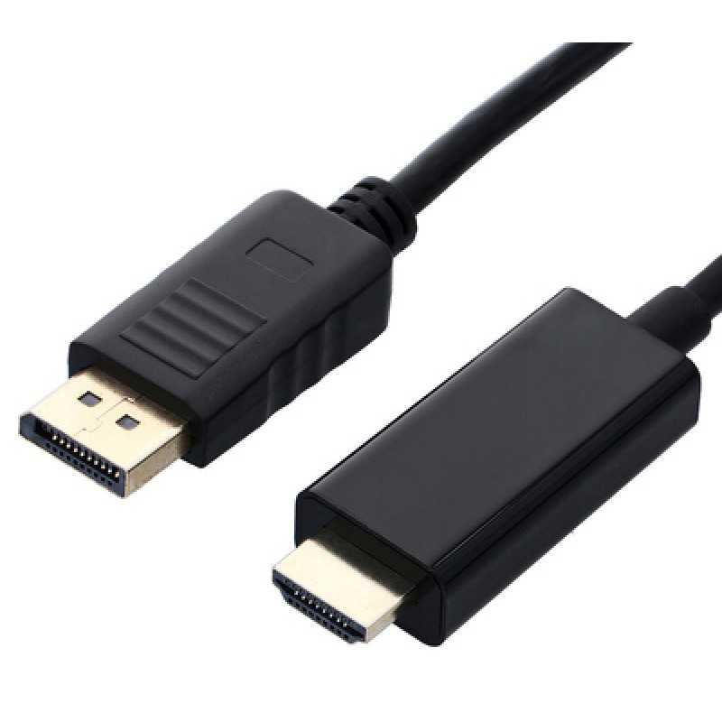 Powertech POWERTECH καλώδιο DisplayPort σε HDMI CAB-DP070, 1080p, 1.5m, μαύρο
