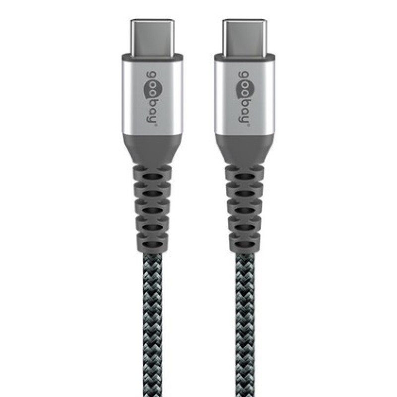 GOOBAY GOOBAY καλώδιο USB-C 49303, 60W, 480Mbps, 2m, μαύρο