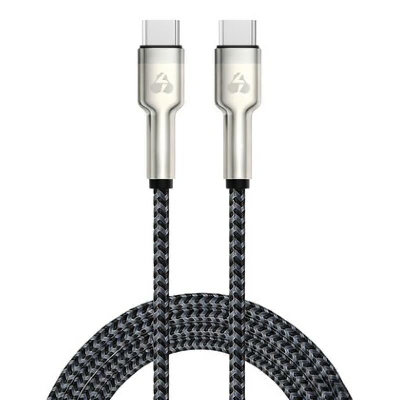 Powertech POWERTECH καλώδιο USB-C PTR-0198, PD 60W, 480Mbps, 1m, μαύρο