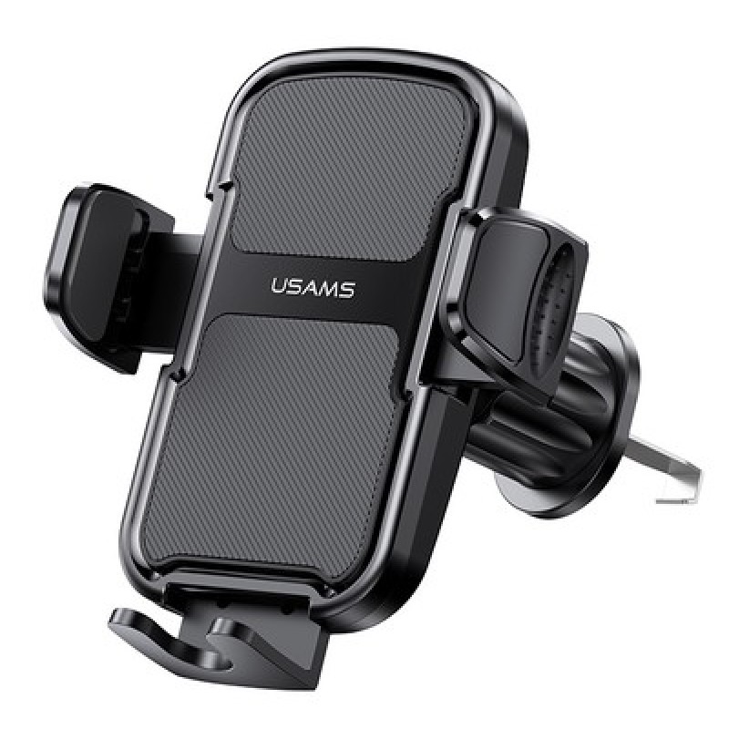 USAMS USAMS βάση smartphone αυτοκινήτου ZJ085 για αεραγωγούς, μαύρη