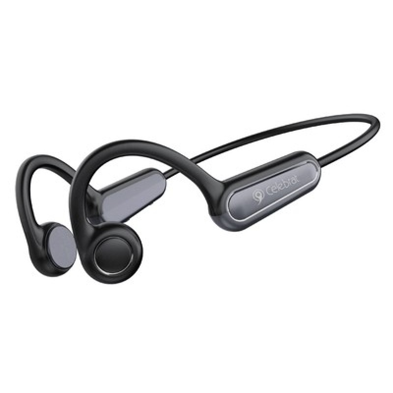 CELEBRAT CELEBRAT neckband earphones SE9, OWS Bone Conduction, 16.3mm, 180mAh, μαύρα