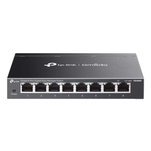 TP-Link TP-LINK easy managed switch ES208G, 8x Gigabit θύρες, V1.0