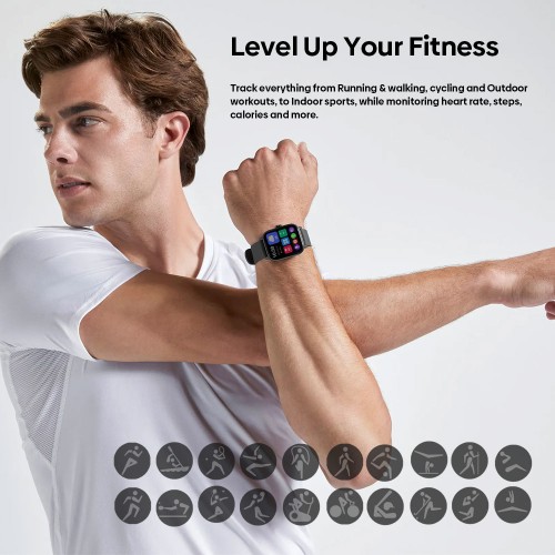 ZEBLAZE ZEBLAZE smartwatch Btalk Pro, heart rate, 1.91