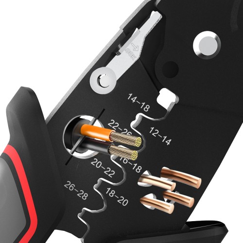 DELI DELI απογυμνωτής καλωδίων DL4992, 0.8-2.6mm, 200mm