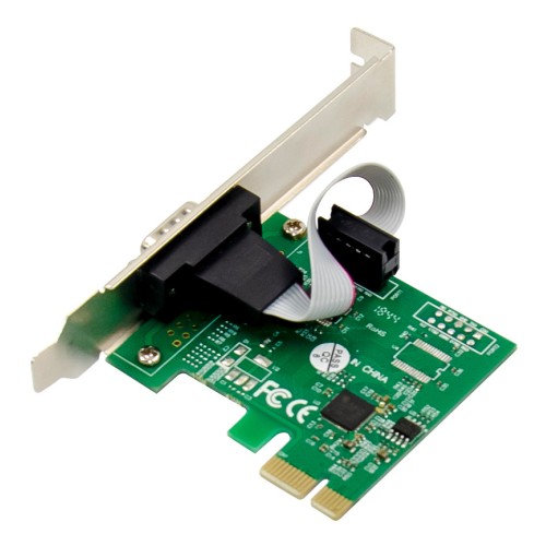 Powertech POWERTECH κάρτα επέκτασης PCIe σε serial ST328, 115.2Kbps, ASIX AX99100