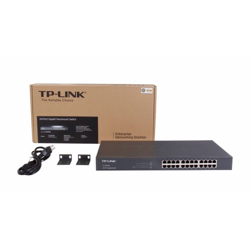TP-Link TP-LINK Gigabit Rackmount Switch TL-SG1024 24-Port, Ver. 12.0