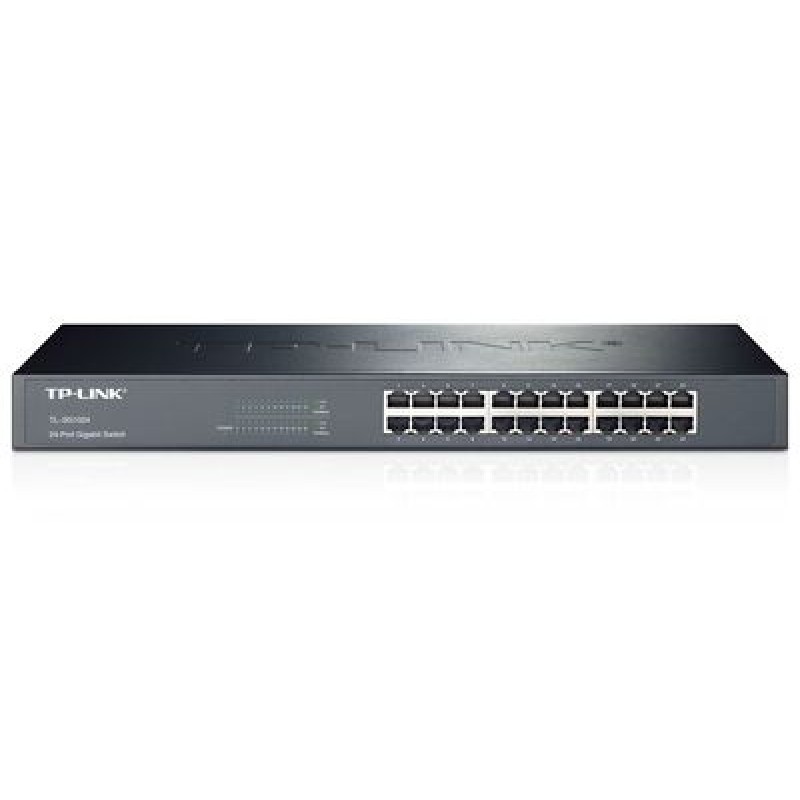 TP-Link TP-LINK Gigabit Rackmount Switch TL-SG1024 24-Port, Ver. 12.0