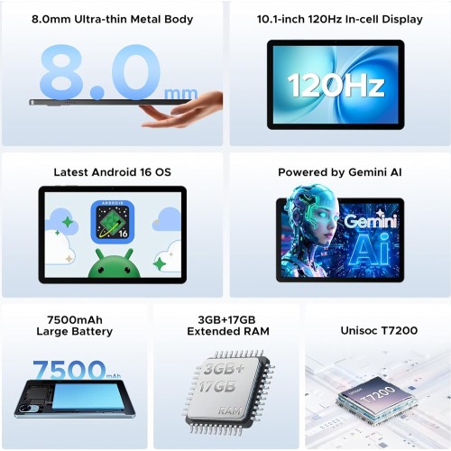 DOOGEE DOOGEE tablet Tab G5, 10.1