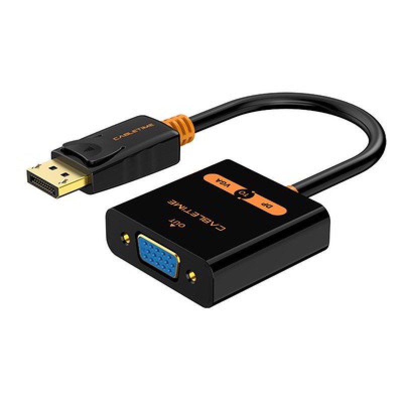 CABLETIME CABLETIME αντάπτορας DisplayPort σε VGA CT-AV586-03G, 1080p/60Hz, μαύρος