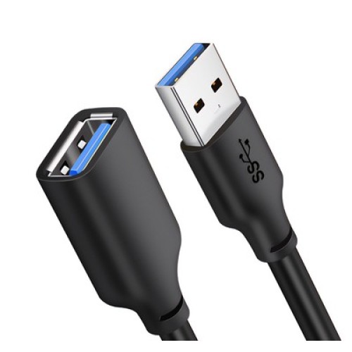 CABLETIME CABLETIME καλώδιο προέκτασης USB CT-C160-U3-AMAFN, 5Gbps, 1m, μαύρο