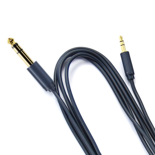 CABLETIME CABLETIME καλώδιο ήχου 3.5mm σε 6.3mm CT-AV321-H11G, 1.8m, μαύρο