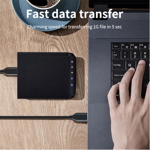 CABLETIME CABLETIME καλώδιο USB CT-C160-U3-AMAMN, 5 Gbps, 1m, μαύρο
