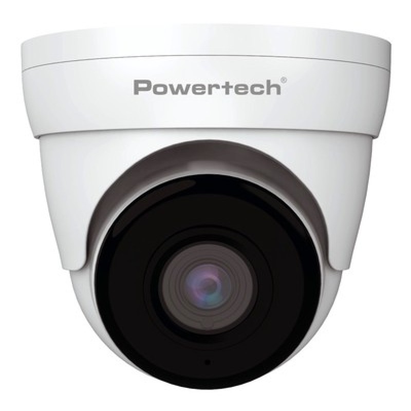 Powertech POWERTECH υβριδική κάμερα CCTV PT-1587 με μικρόφωνο & υπέρυθρα, 5MP, 2.8mm, IP66