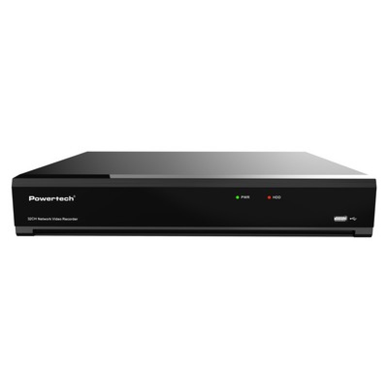 Powertech POWERTECH NVR καταγραφικό PT-1600, 12MP, H.264+/H.265+, 32 κανάλια