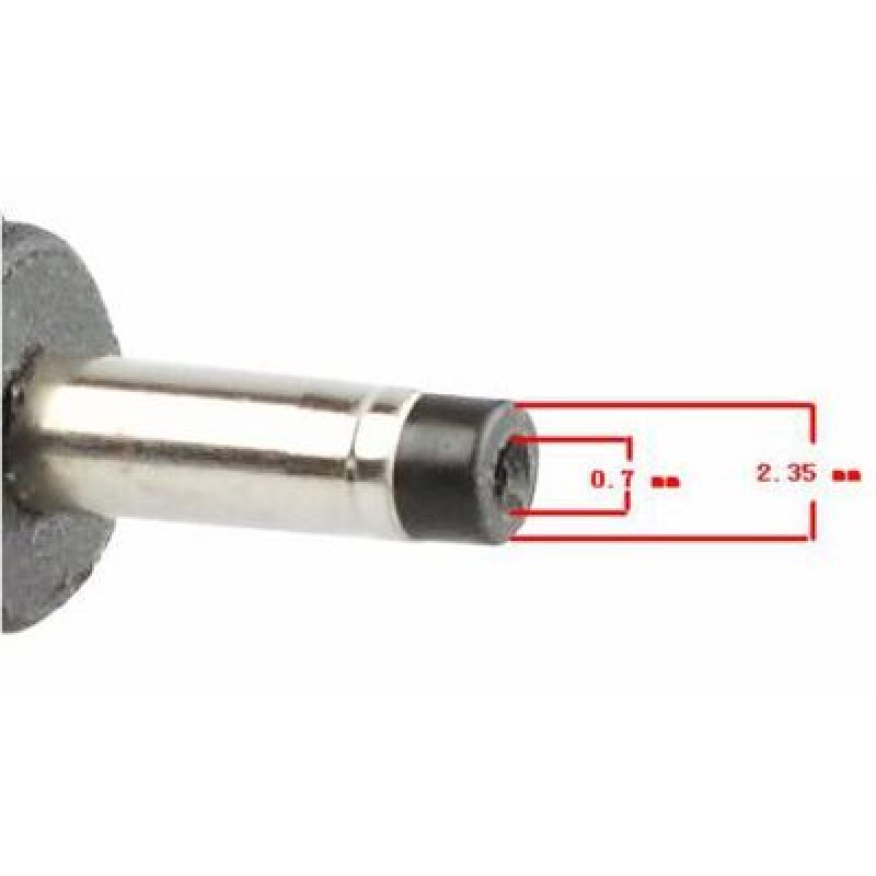 Powertech POWERTECH βύσμα για φορτιστή Asus laptop, M21, 19V, 2.35x0.7mm