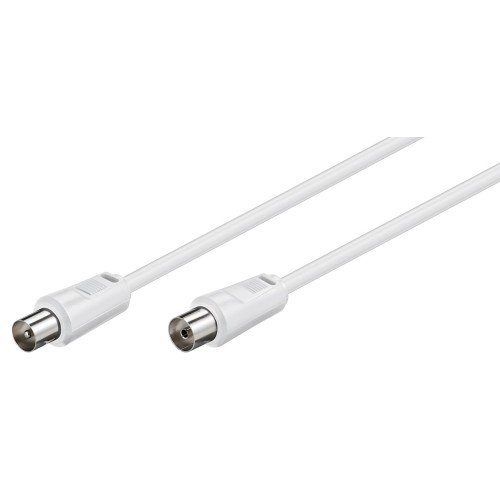 GOOBAY GOOBAY καλώδιο κεραίας αρσενικό σε θηλυκό 50125, <70 dB, CCS, 20m, λευκό