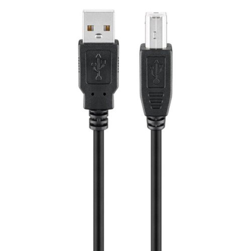 GOOBAY GOOBAY καλώδιο USB 2.0 σε USB Type B 93596, 1.8m, μαύρο