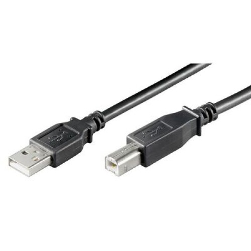 GOOBAY GOOBAY καλώδιο USB 2.0 σε USB Type B 93598, 5m, μαύρο