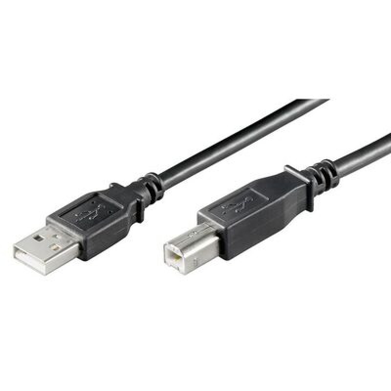 GOOBAY GOOBAY καλώδιο USB 2.0 σε USB Type B 93598, 5m, μαύρο