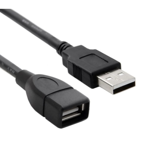 Powertech POWERTECH καλώδιο προέκτασης USB CAB-U011, 480Mbps, 1.5m, μαύρο