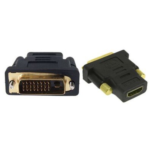 Powertech POWERTECH αντάπτορας HDMI θηλυκό σε DVI 24+1 αρσενικό ADA-H003, μαύρος
