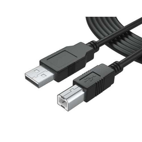Powertech POWERTECH Καλώδιο USB 2.0 σε USB Type B CAB-U016, 1.5m, μαύρο