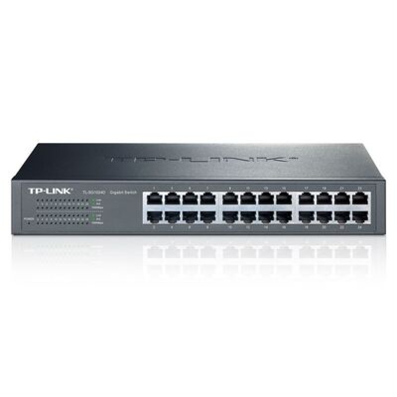 TP-Link TP-LINK Desktop/Rackmount Switch TL-SG1024D 24 Θυρών, Ver. 9.0