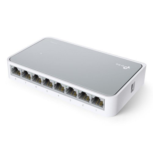 TP-Link TP-LINK Desktop Switch TL-SF1008D, 8-port 10/100Mbps, Ver. 8.2