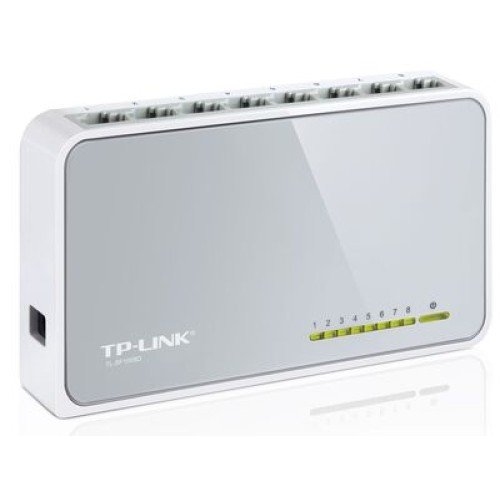 TP-Link TP-LINK Desktop Switch TL-SF1008D, 8-port 10/100Mbps, Ver. 8.2