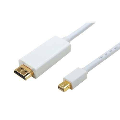 Powertech POWERTECH καλώδιο Mini DisplayPort σε HDMI CAB-DP011, 2m, λευκό