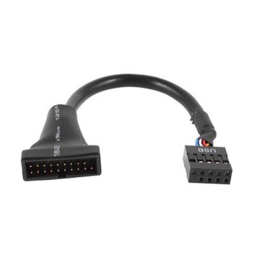 Powertech POWERTECH καλώδιο USB 2.0 9pin σε USB 3.0 20pin CAB-U046, 0.20m