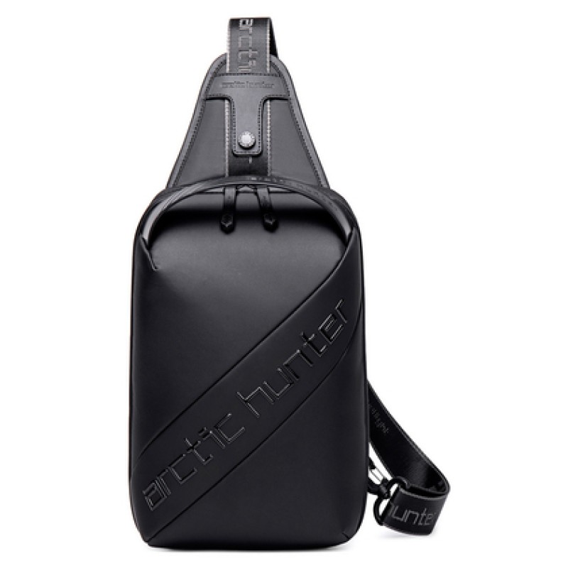 Arctic Hunter ARCTIC HUNTER τσάντα Crossbody XB00121, 5.5L, μαύρη